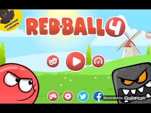 Я первый раз играю в красный шарик и еще не прошел RED BALL