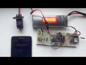 Сервопривод SERVO-MG996R GSM SIM800 DTMF STM32 ChibiOS myelectronics.com.ua