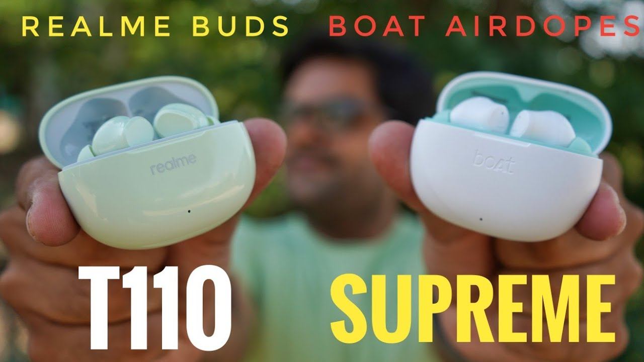 Realme Buds T110 vs Boat Airdopes Supreme ⚡⚡ Budget Earbuds Battle!