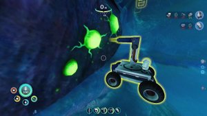 Subnautica Below Zero.Замерший левиафан и антидот для него(колба для инъекции).