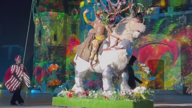 Шоу Принцесса Тата - Представление в парке Винперл, Вьетнам, 20 марта 2024 г.