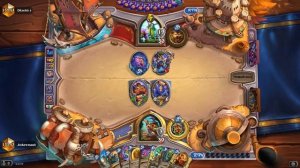 Воин против Друида hearthstone