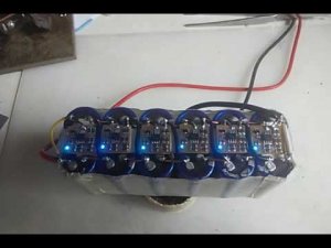 БМС для ионистора (супер конденсатор). Bms for supercapacitor