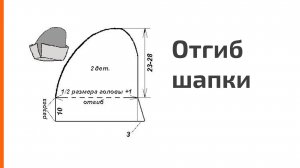 Часть 13. Отгиб шапки