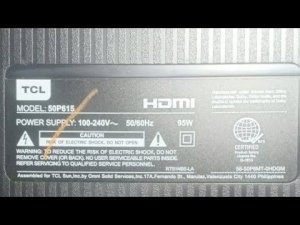 TCL 50P615 HOW TO FIX NO DISPLAY