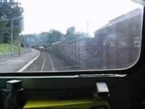 Тепловоз 2М62у-0279, вид из кабины тепловоза 2М62у