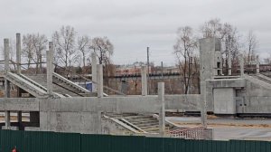 Строительство автодороги от Валаамской улицы до ул. Академика Королёва (ноябрь 2024)