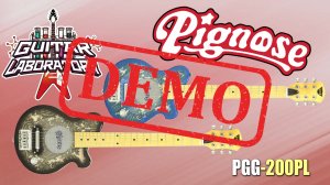 Электрогитара PIGNOSE PGG-200PL - демонстрация звучания