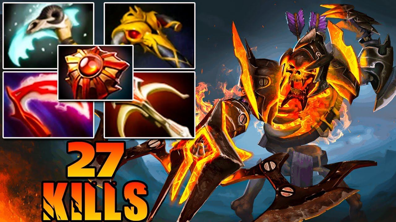 Clinkz Dota 2 New Meta 7.33 Patch Safelane Carry Pro Gameplay Skills Item Build смотреть онлайн