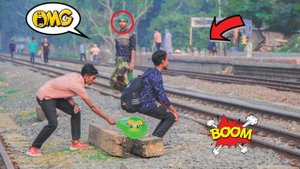 Popping Balloon Blast in Public Seat. PRANK | Viral Popping Balloons Prank In Public Funny Reaction