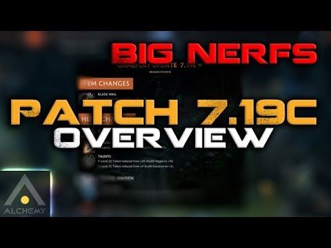 Dota 2: Patch 7.19c Analysis and First Impressions | Pro Dota 2 Guides смотреть онлайн