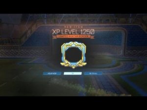 Rocket League XP Level 1250 Avatar Border