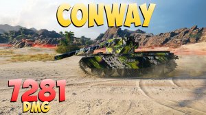 Conway - 2 Фрагов 7.2K Урона - Скупой! - Мир Танков