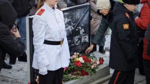 Открытие памятника участникам СВО