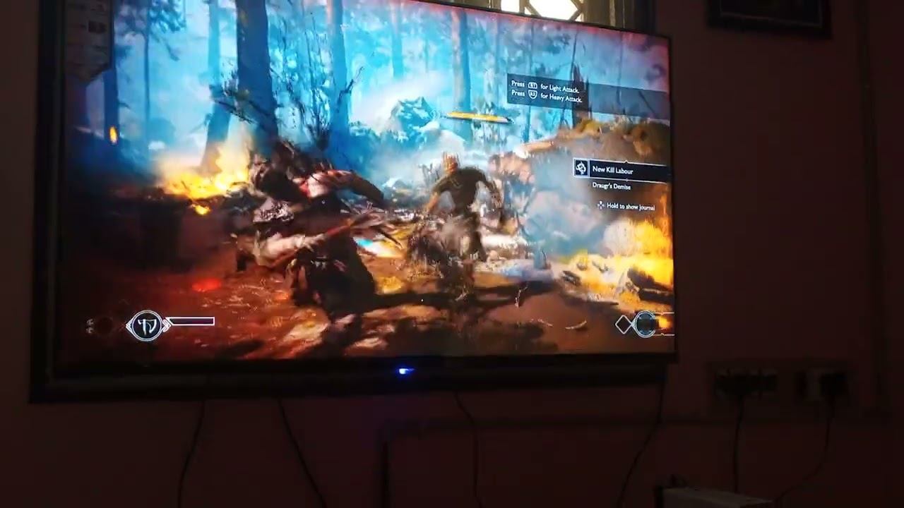 God of War Ragnarök | PS4 | 4K HDR TV. смотреть онлайн