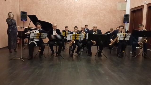 Оркестр "Ля-джаз" - сл. М. Рябинина, муз. Вл. Шаинского "Когда цвели сады"