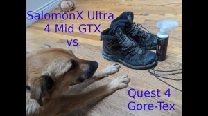 Salomon X Ultra 4 Mid GTX vs Quest 4 Gore-Tex hiking shoes | Which one should you get?