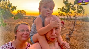 Осень в Крыму - она такая! Коза Ягодка - сбежала! Последние персики. Крымский хутор встречает осень