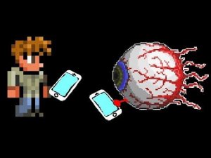 Как призвать глаз Ктулху в Terraria