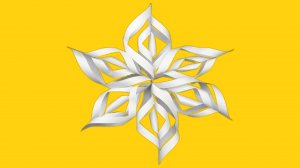 Как вырезать снежинку из бумаги. Вырезание снежинок.