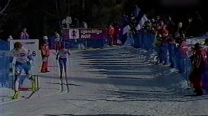 Чемпионат мира Валь ди Фьемме 2003г.
Женщины  10км классический стиль.