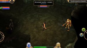 Titan Quest. mobile. (Русская озвучка, прохождение без комментариев). #25. Печальный генерал