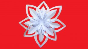 Вырезаем снежинки из бумаги. Как сделать снежинку из бумаги просто. Простые снежинки