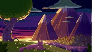 Purrple Cat - Mellow Skies
