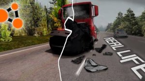 аварии на РЕАЛЬНЫХ СОБЫТИЯХ #4||beamng drive