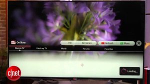 LG LA8600 series High end TV with midrange picture quality