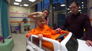 Шоу динозавров!Детская парикмахерская"Воображуля".