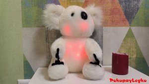 Мягкая игрушка с подсветкой Коала