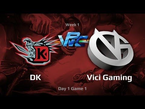 DK vs Vici Gaming, WPC-ACE League, Day 1, game 1 смотреть онлайн