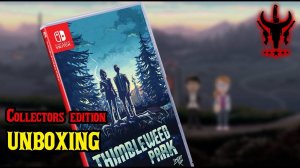 Thimbleweed Park Collectors Edition Switch Unboxing!