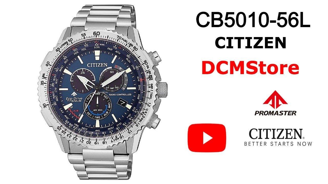 CB5010-56L Citizen Promaster Skyhawk AT Super Titanium смотреть онлайн
