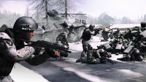 Наступление Российской армии на позиции Бундесвера —Men of War: Assault Squad 2 [A Dying World mod]