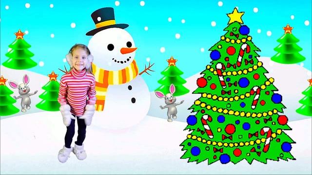 Ёлочки не холодно зимой 🌲❄️☃️ Детские песенки для Детей ☀️ смотреть онлайн