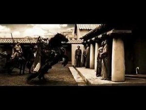 300 спартанцев. Лучшие сцены