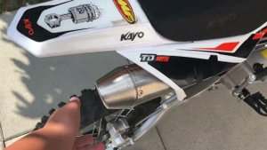 Kayo 125 TD dirtbike review/ 1700 dollar dirtbike.