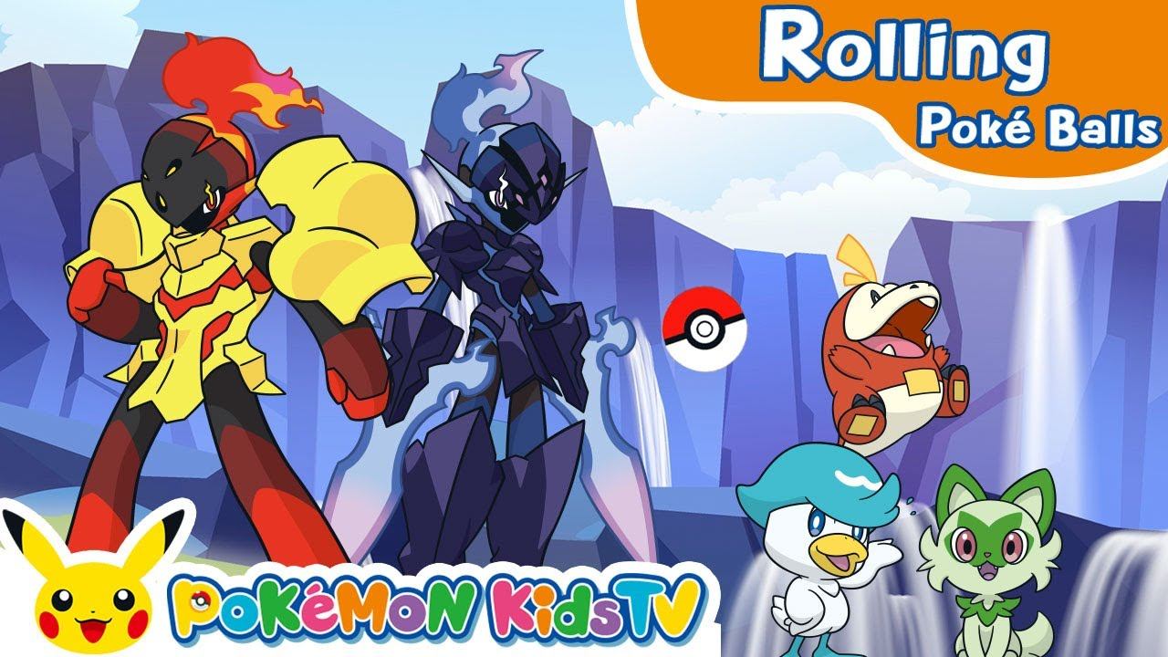 Rolling Poké Balls: Paldea Region  Pokémon Fun Video  Pokémon Kids TV