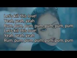 Kараоке\ Kill This Love BLACKPINK\Tранскрипция