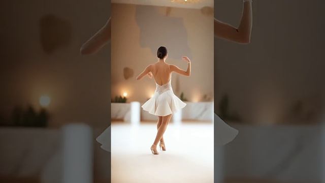 Cute Ballroom Dance With AI 😍 #dance смотреть онлайн