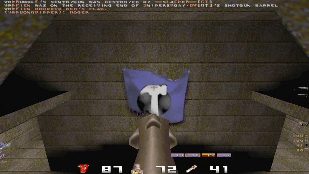 Quake Team Fortress (QWTF) - vR vs. Gothic Terror IIa, pt. 1 смотреть онлайн