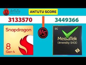 Snapdragon 8 Gen 4 vs Dimensity 9400 || Processor Comparison || World's Fast Processor