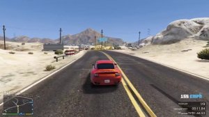 франклин подарил Porsche Turbo своему другу тревору новую тачку в GTA 5,