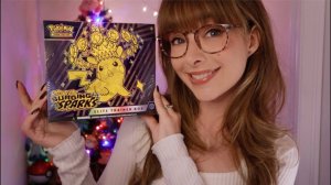 💖 ASMR ⚡️ Pikachu Hunt продолжается! Растущие искры etb unboxing ⧸ Открытие карты покемонов!