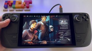 Dishonored 2 - Steam Deck gameplay | 40Hz mode, medium settings