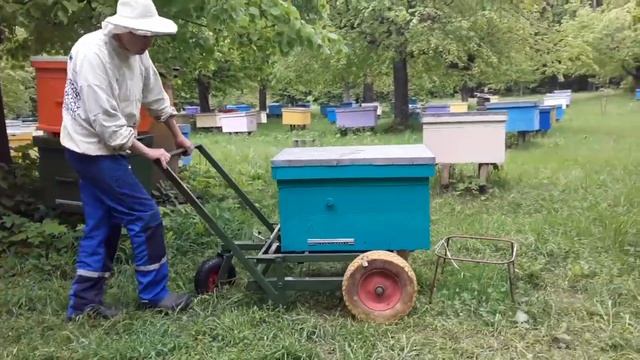 Самодельная пасечная тележка. смотреть онлайн