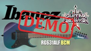 Ibanez RG631ALF BCM - демонстрация звучания