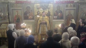 Проповедь на Литургии в Неделю 22-ю по Пятидесятнице. 24.11.2024 г.